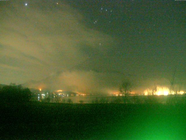 山中湖からの富士山