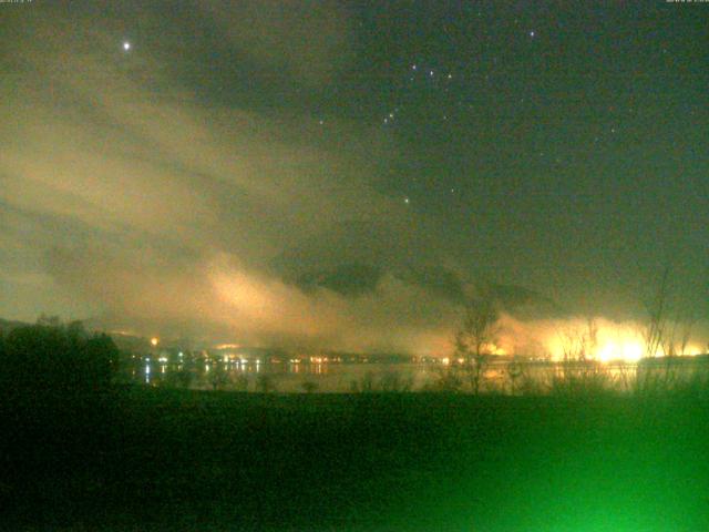 山中湖からの富士山