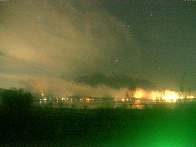 山中湖からの富士山