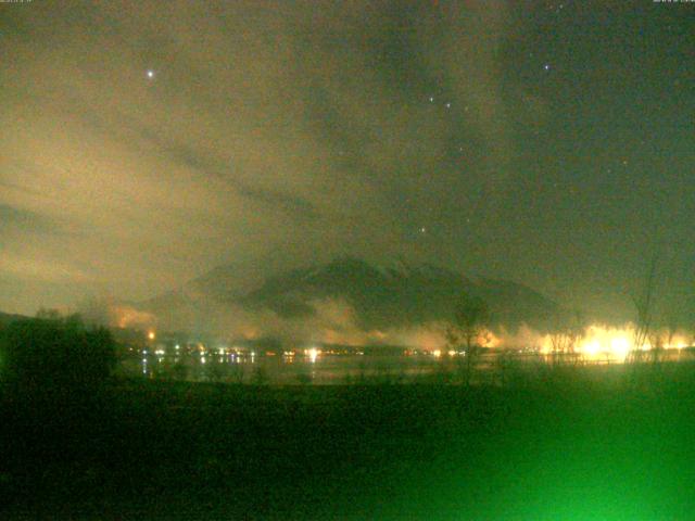 山中湖からの富士山