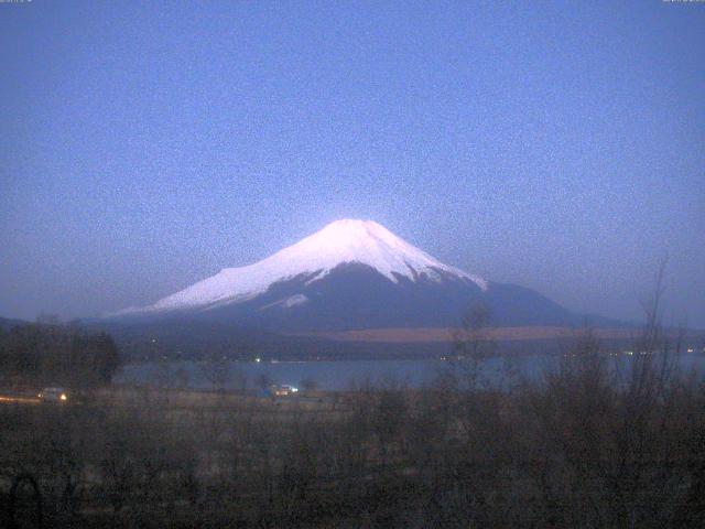 山中湖からの富士山