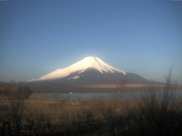 山中湖からの富士山