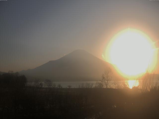 山中湖からの富士山