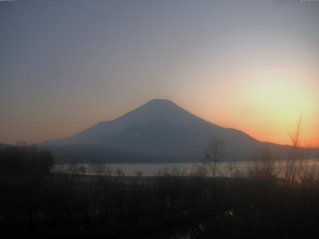 山中湖からの富士山
