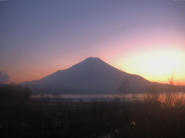 山中湖からの富士山