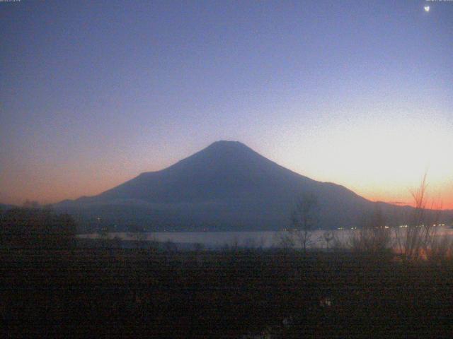 山中湖からの富士山