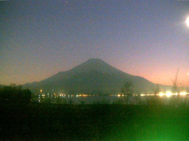 山中湖からの富士山