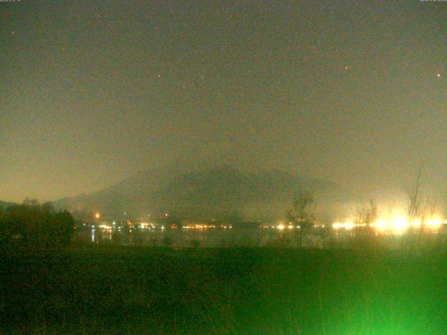 山中湖からの富士山