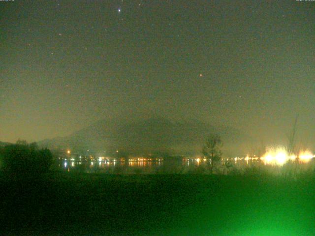 山中湖からの富士山