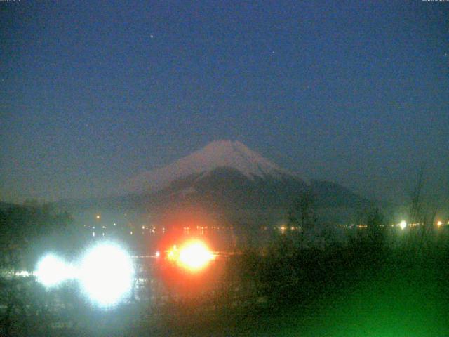 山中湖からの富士山