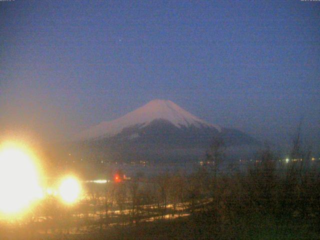 山中湖からの富士山