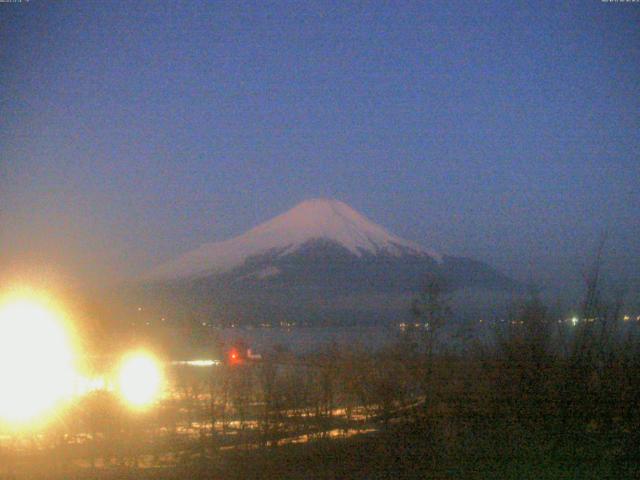 山中湖からの富士山