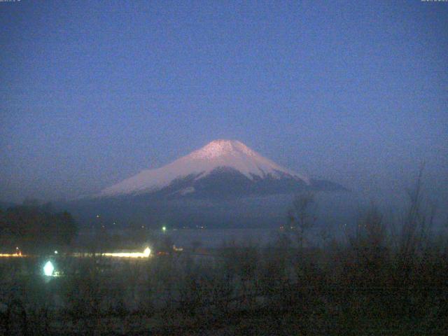 山中湖からの富士山