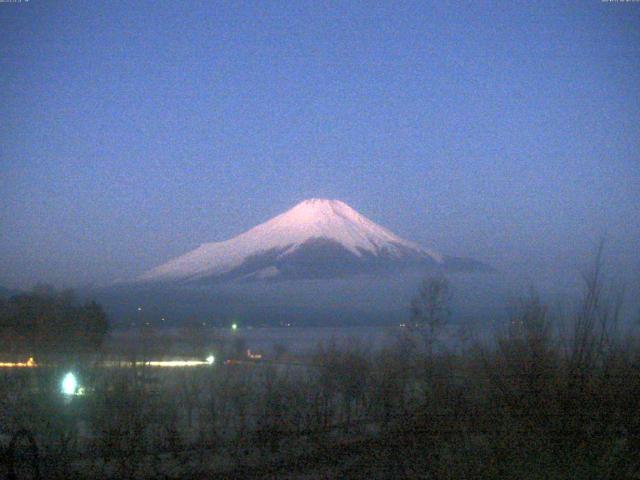 山中湖からの富士山