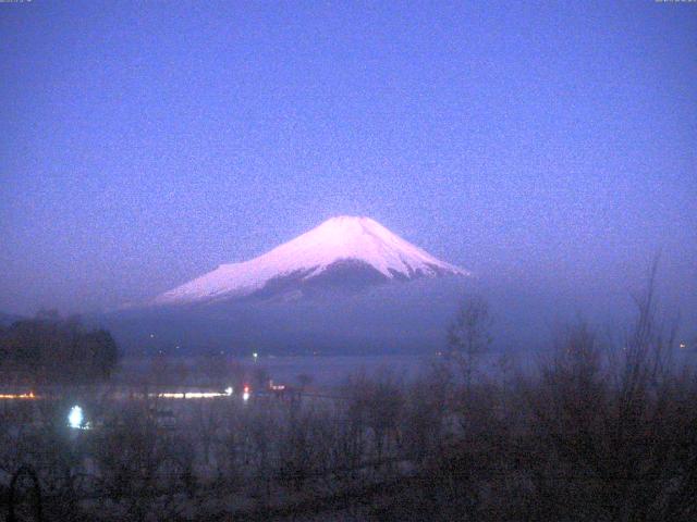 山中湖からの富士山