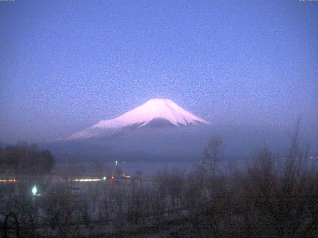 山中湖からの富士山