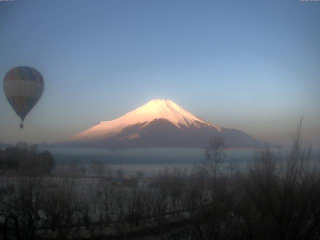 山中湖からの富士山