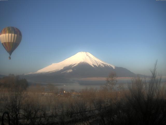 山中湖からの富士山