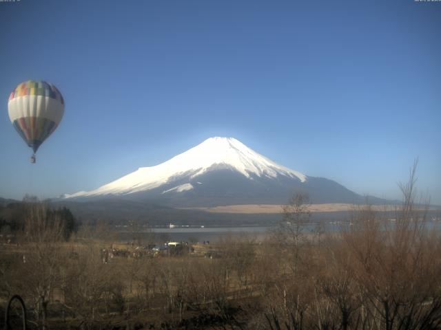 山中湖からの富士山