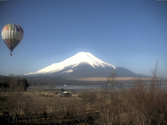 山中湖からの富士山
