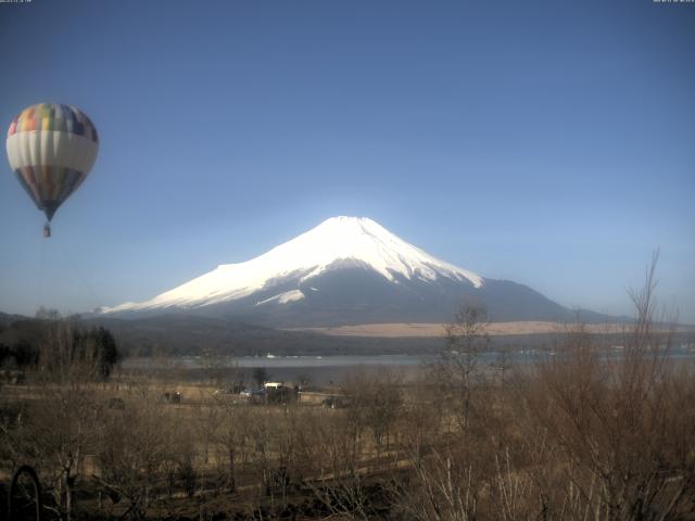 山中湖からの富士山