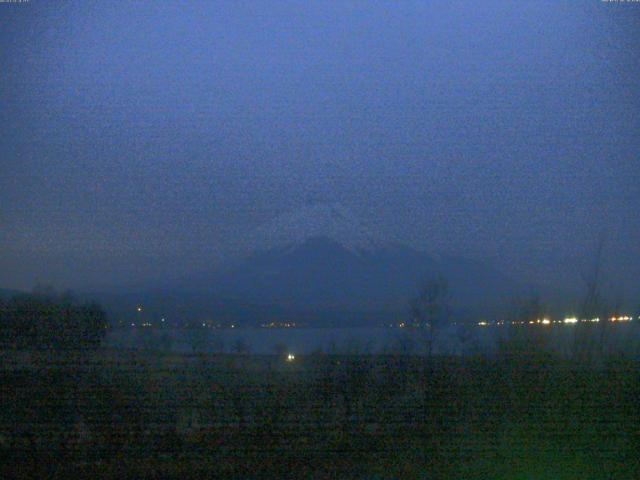 山中湖からの富士山