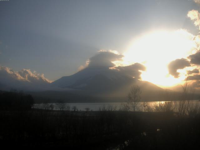 山中湖からの富士山
