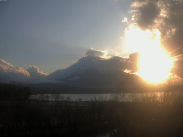 山中湖からの富士山