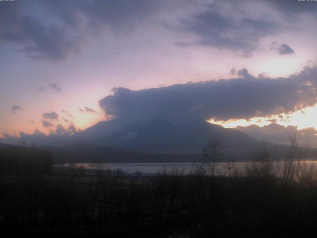 山中湖からの富士山