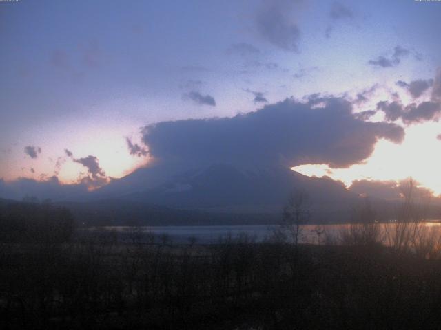 山中湖からの富士山