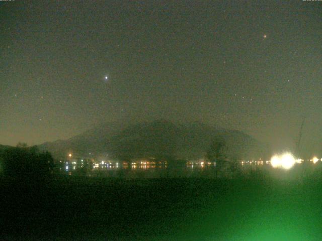 山中湖からの富士山