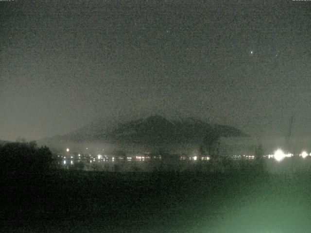 山中湖からの富士山