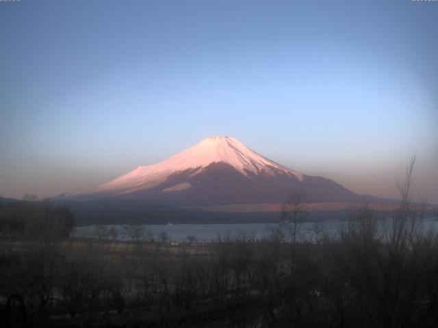 山中湖からの富士山