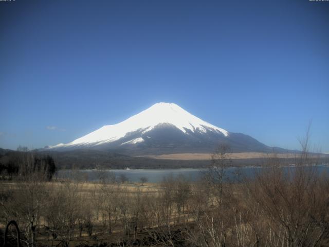 山中湖からの富士山