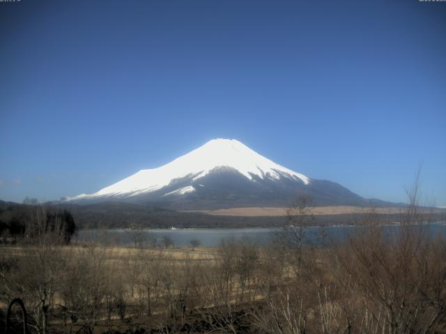 山中湖からの富士山