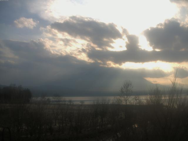 山中湖からの富士山