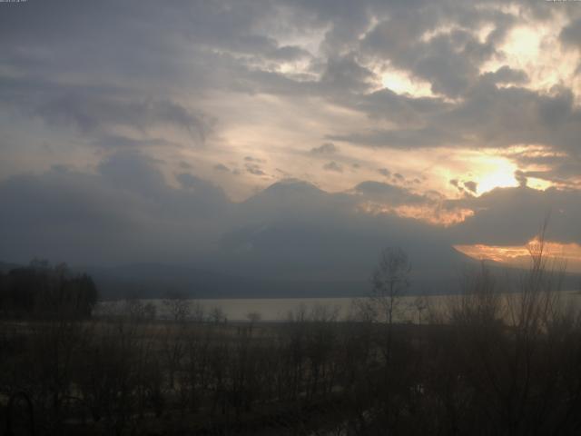 山中湖からの富士山