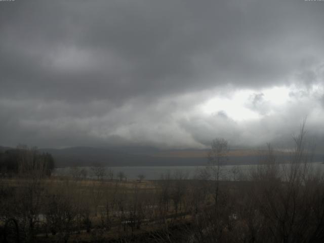 山中湖からの富士山