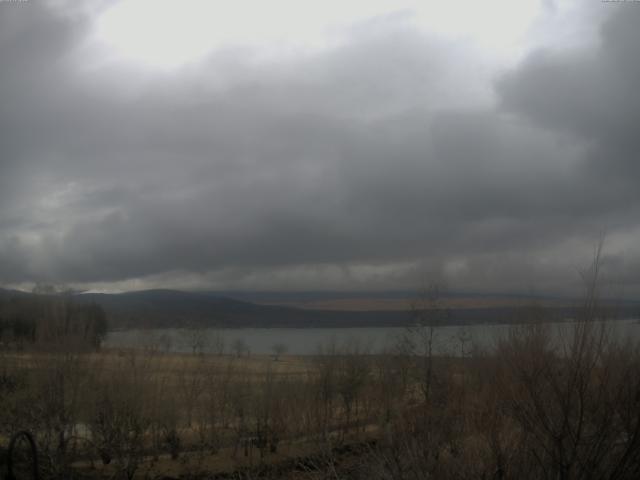 山中湖からの富士山