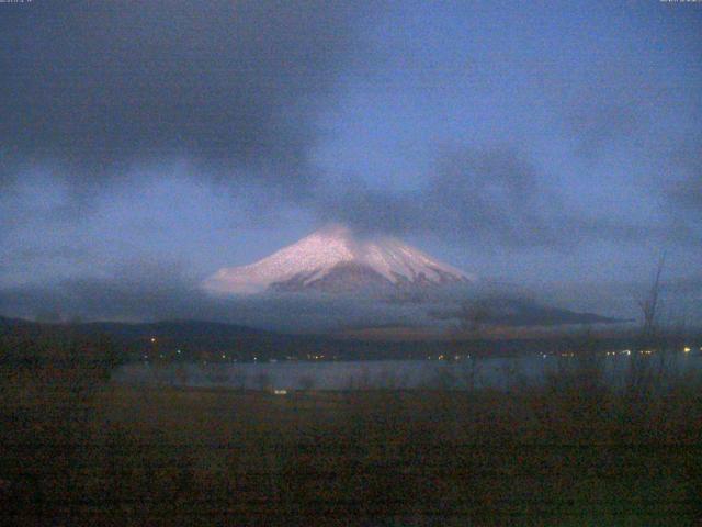 山中湖からの富士山