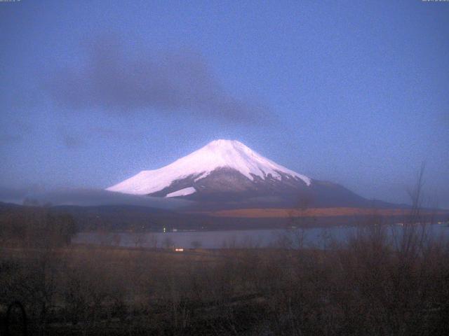山中湖からの富士山