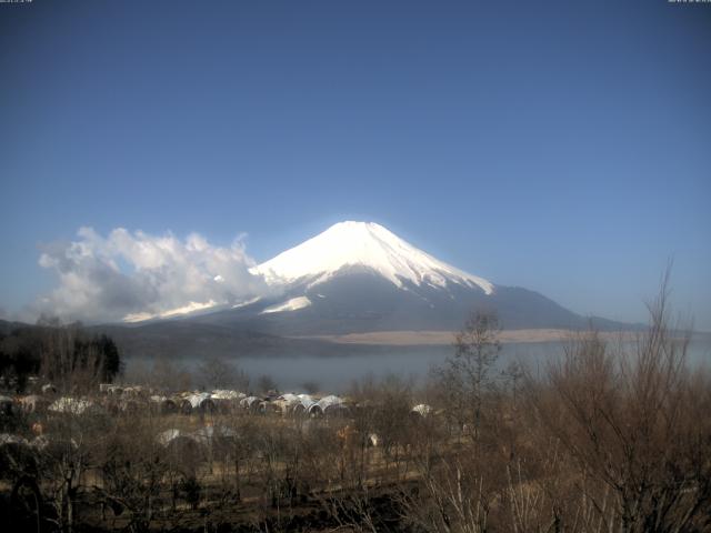 山中湖からの富士山