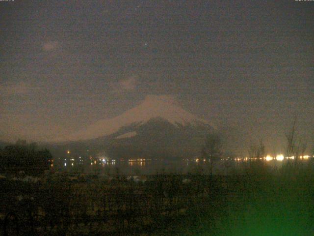 山中湖からの富士山