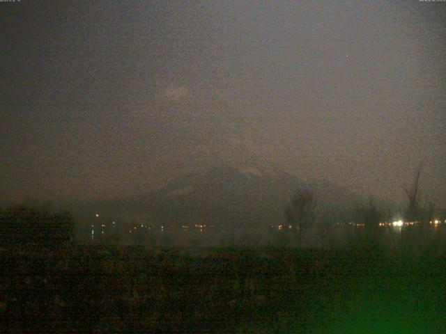 山中湖からの富士山
