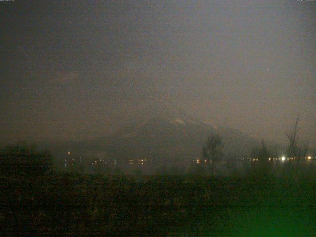 山中湖からの富士山