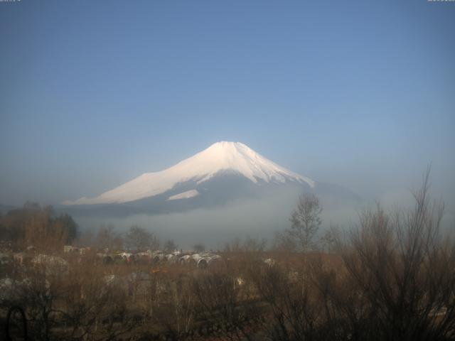 山中湖からの富士山