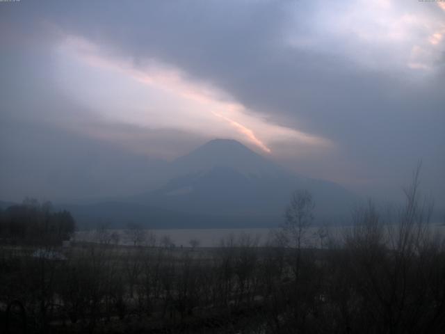 山中湖からの富士山