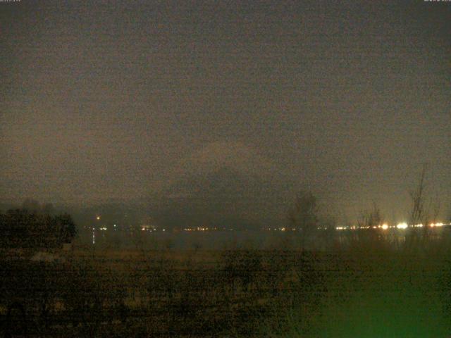 山中湖からの富士山