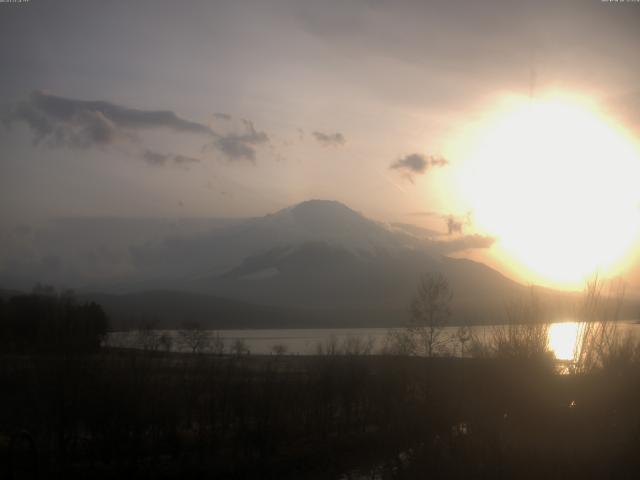 山中湖からの富士山