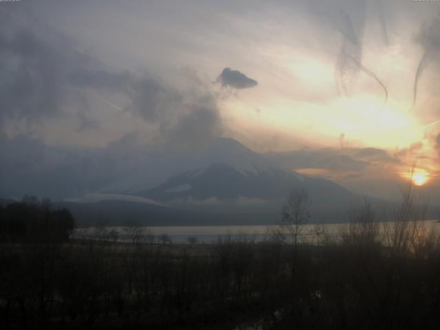 山中湖からの富士山